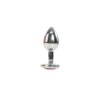 SILVER ROMULO ONIX ANAL PLUG