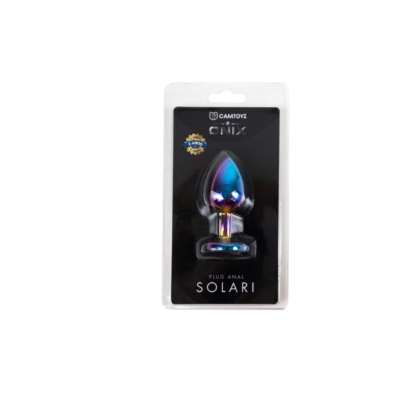 IRIDESCENT SOLARI ONIX ANAL PLUG