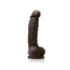 Dual Density Dildo 5" Dark Brown