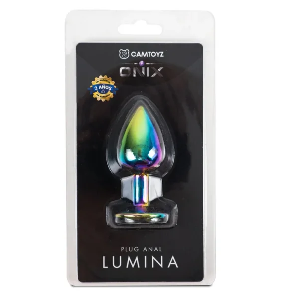IRIDESCENT LUMINA ONIX ANAL PLUG