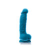 Dual Density Dildo 5" Blue