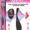 Huevo Vibrador con Mando a Distancia Whisperz 10X