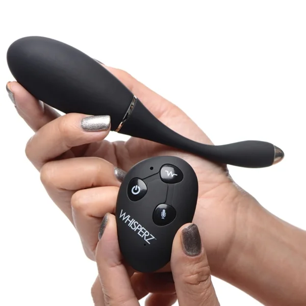 Huevo Vibrador con Mando a Distancia Whisperz 10X