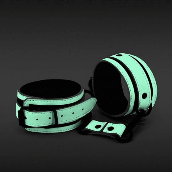 GLO Bondage – Ankle Cuff – Green